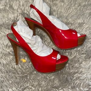 Sexy Red sling back